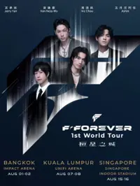 Jerry Yan, Vaness Wu, Vic Chow & Ashin (F✦FOREVER) - 恒星之城 1st World Tour (Day 2)