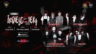 Konsert Indiescovery - Konsert Indiescovery concert poster