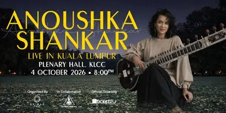 Anoushka Shankar - Anoushka Shankar Live In Kuala Lumpur concert poster