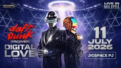Daft Punk Discovery (Tribute) - DIGITAL LOVE TOUR LIVE IN MALAYSIA concert poster