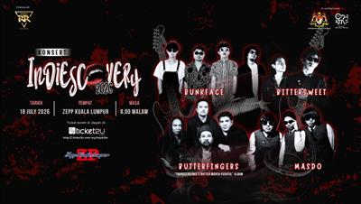 Konsert Indiescovery poster