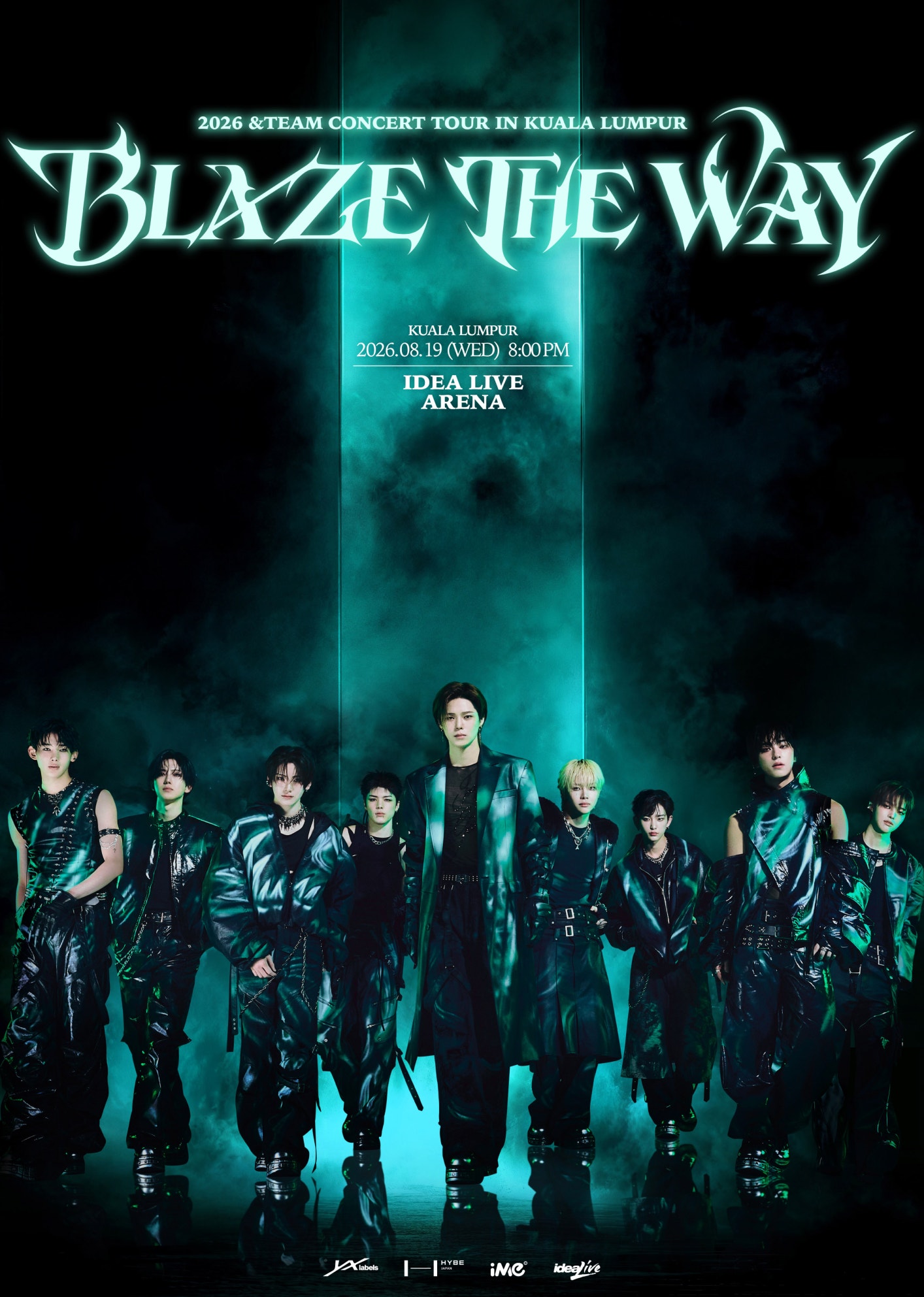 &TEAM concert poster