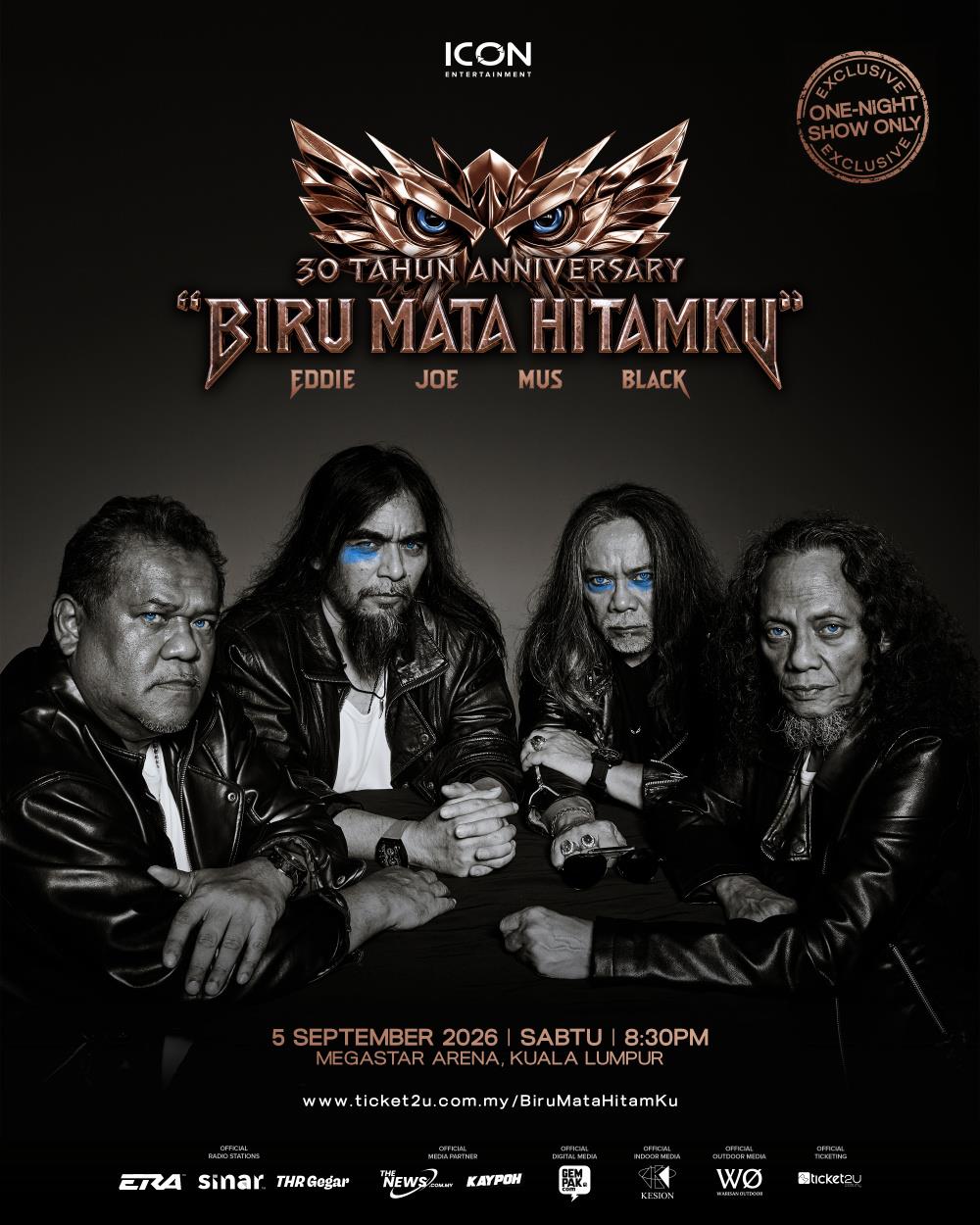 Wings (Mus, JoBranko, Eddie & Black) concert poster