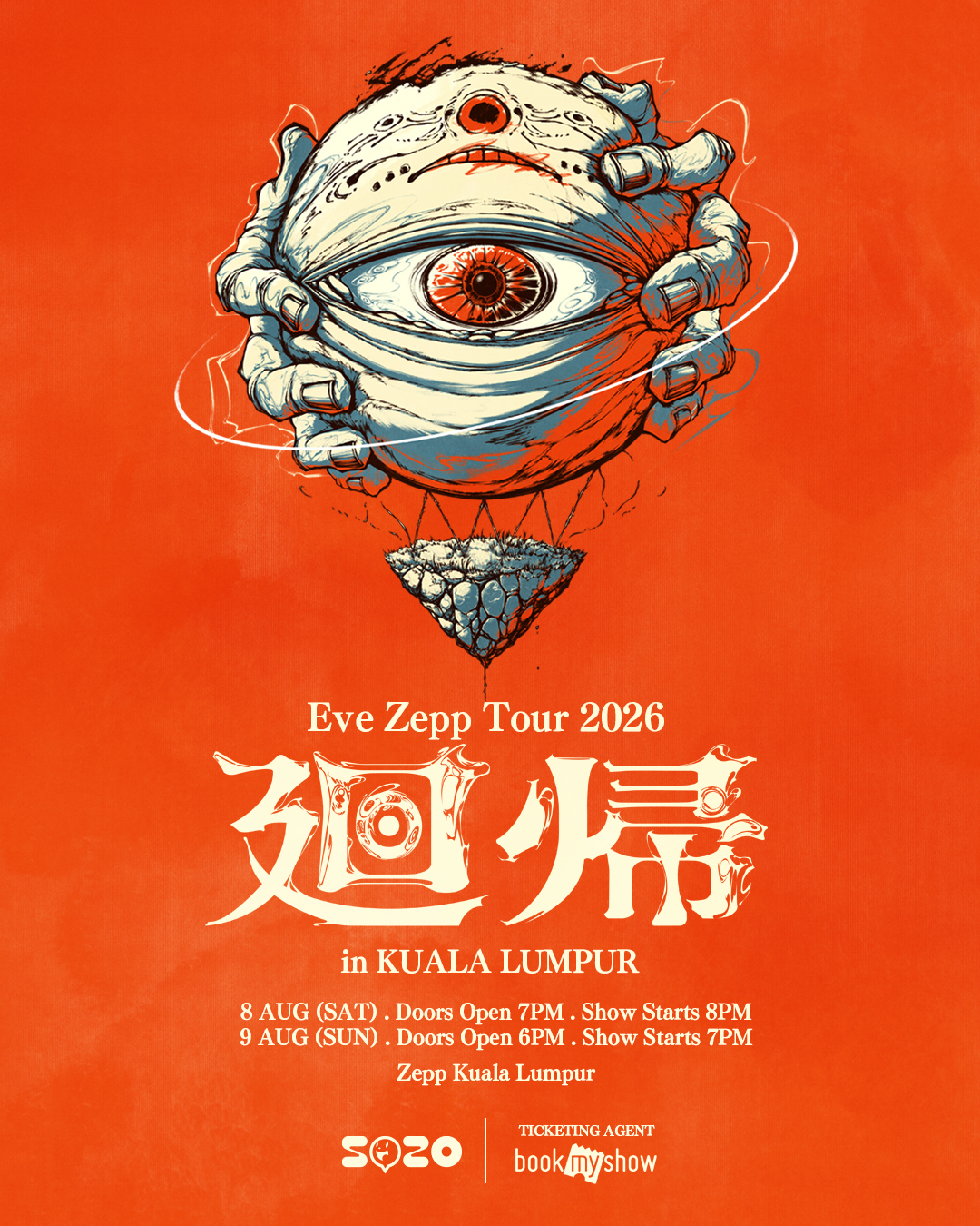 Eve concert poster