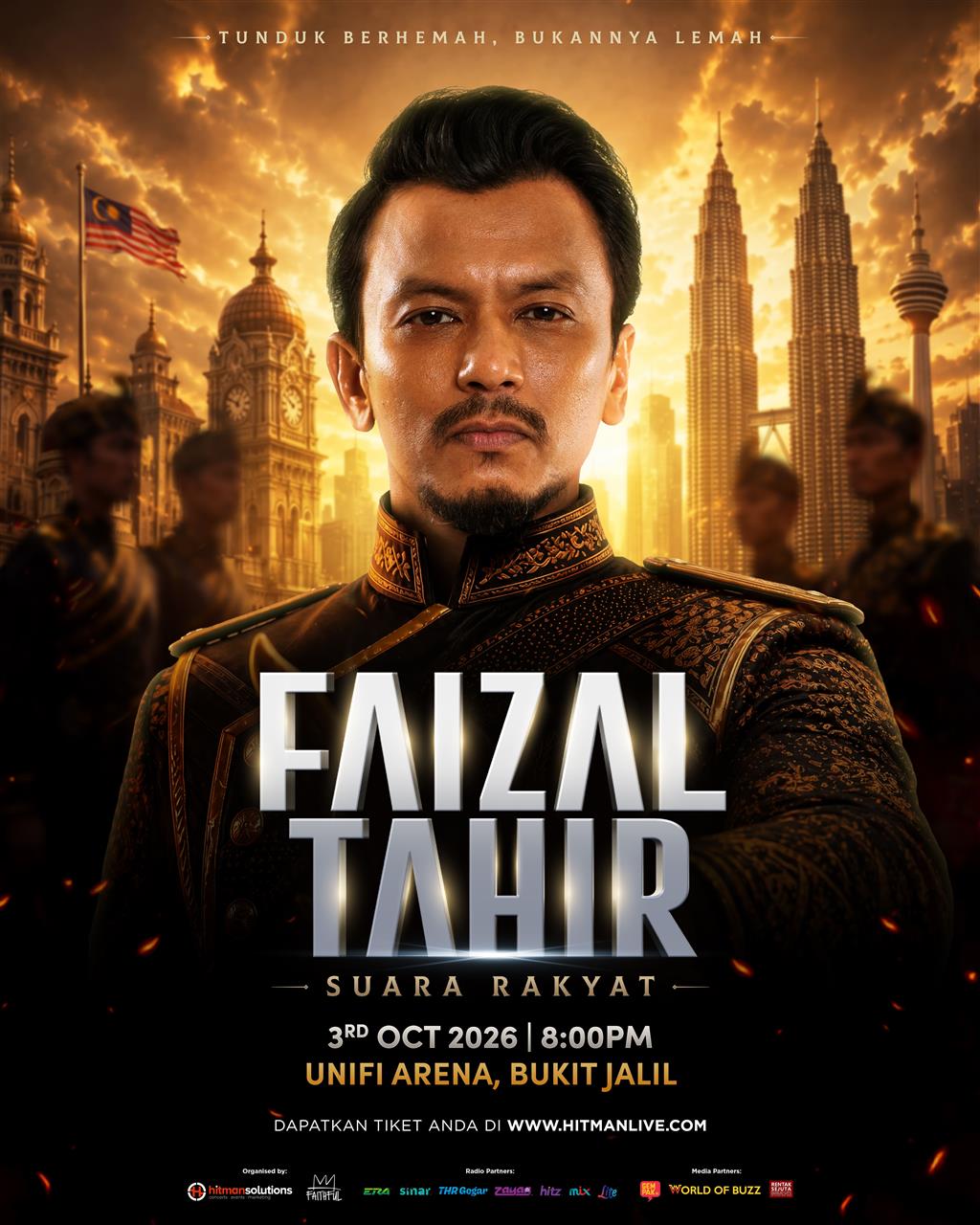 Faizal Tahir concert poster