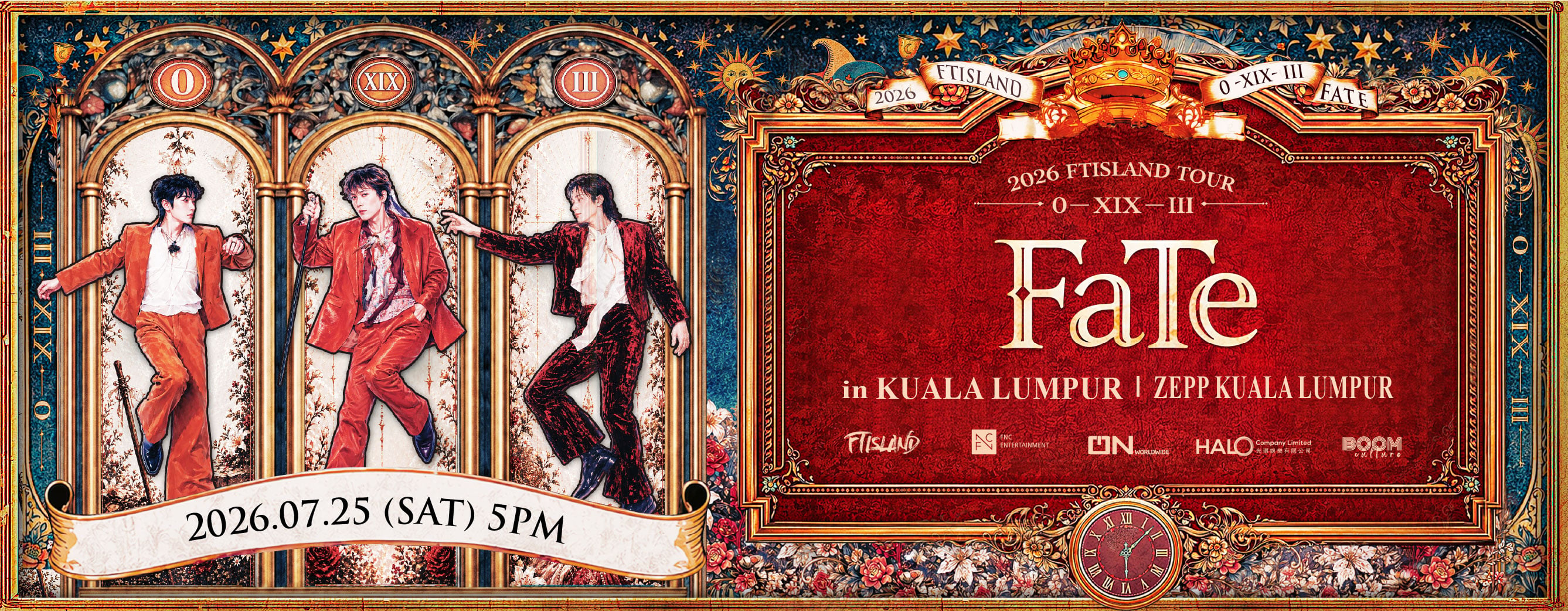 FTISLAND concert poster