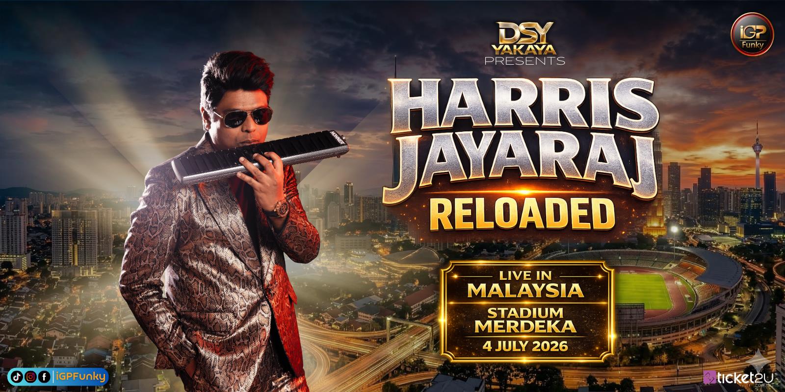 Harris Jayaraj - Reloaded Live in Malaysia 2026