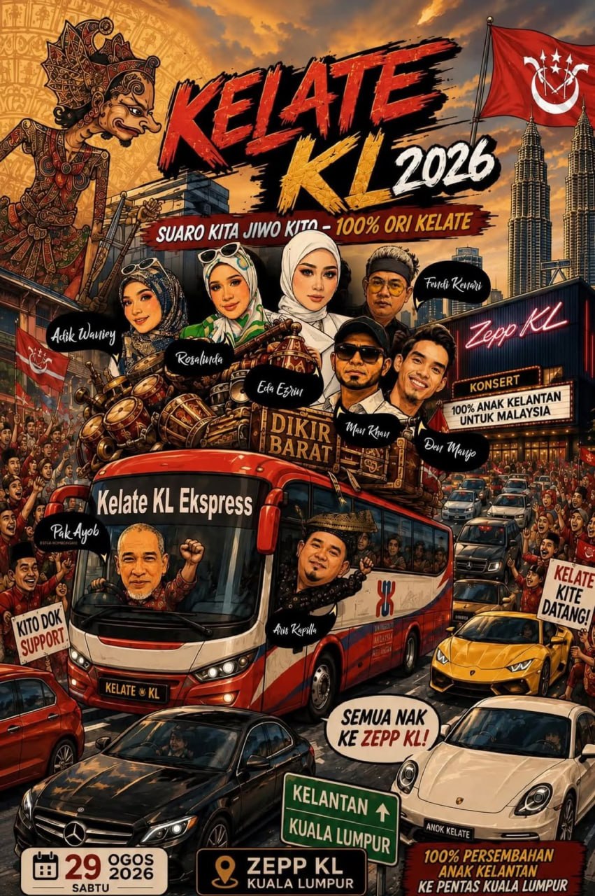 Kelate Ke KL poster