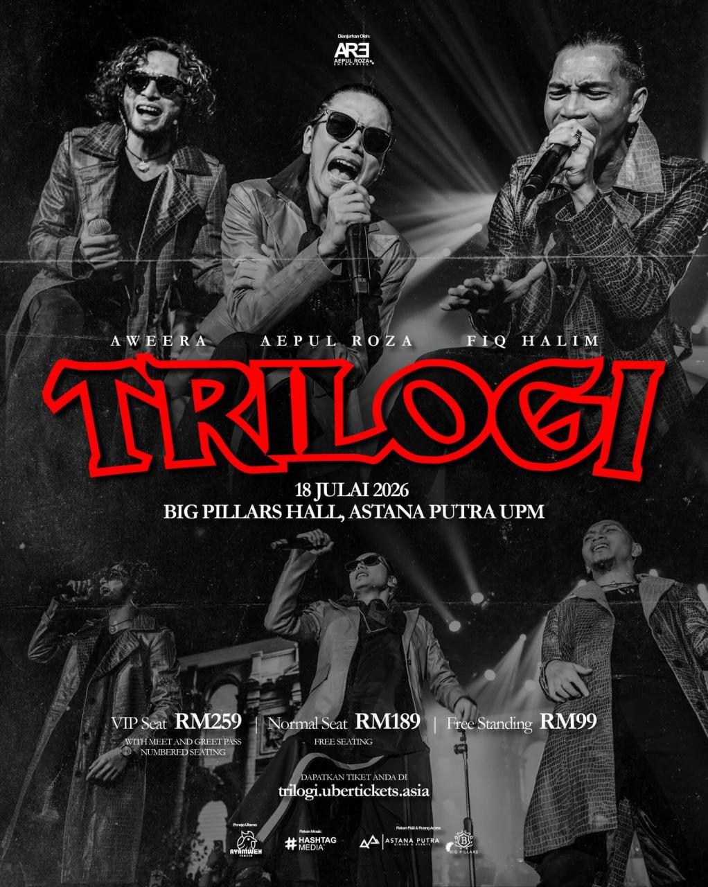 Konsert TRILOGI poster