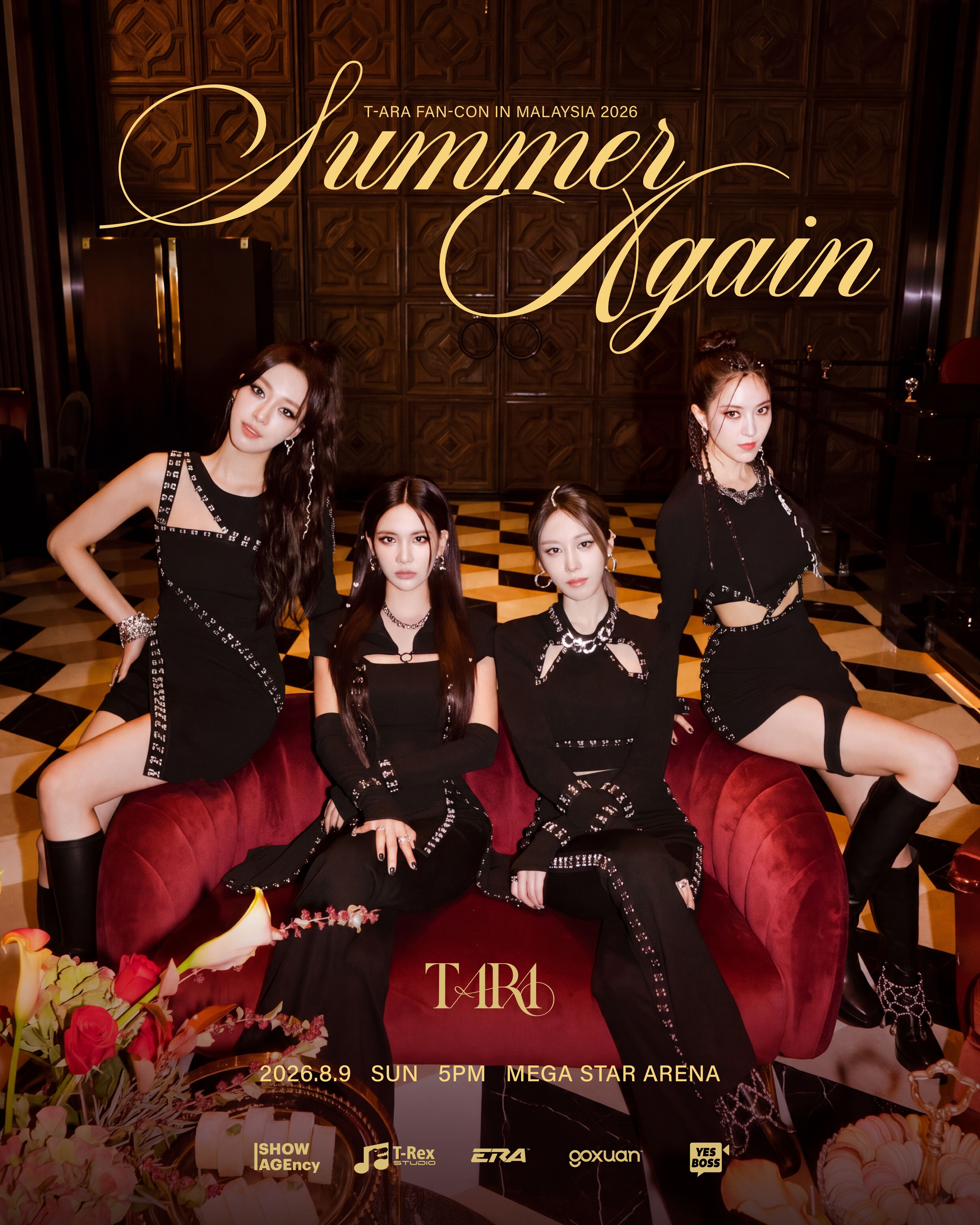 T-ARA concert poster